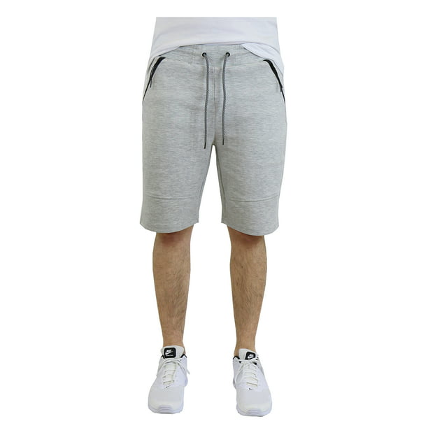 GBH - Mens Tech Fleece Shorts With Zipper Pockets - Walmart.com ...
