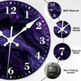 thumbnail image 2 of Wall Clocks Battery Operated, Mid Century Atomic Black Cat Silent Non Ticking Decorative Indoor Outdoor Wall Clocks for Living Room Kitchen Bedroom Bathroom 12", 2 of 6