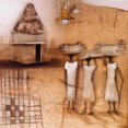 thumbnail image 3 of Noordhuis, Jan Eelse 12x12 Black Modern Framed Museum Art Print Titled - Harvest time I, 3 of 5