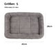 thumbnail image 2 of Estera para pisar gatos Cama para gatos Cama para perros Calentador de felpa suave para bebés pequeños Gris S, 2 of 7