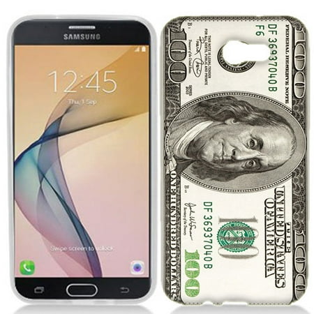 MUNDAZE Hundred Dollar Case Cover For Samsung Galaxy J3 Prime / Amp Prime 2 / Express Prime 2 / J3 Mission / J3 (Best Samsung Phone Under 400 Dollars)