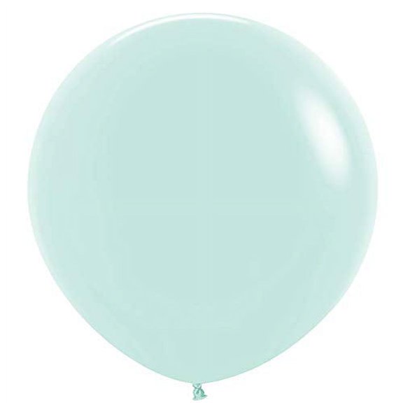 Betallic 24" Betallatex Pastel Matte Green Latex Balloons