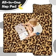 thumbnail image 4 of Yellow and Brown Of Leopard Print Toddler Nap Mats for Kids Preschool,Sleeping Mat Bag or Kids,Toddler Sleeping Bag,Toddler Nap Mat or Daycare, 4 of 6