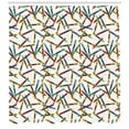 thumbnail image 3 of Ambesonne Crayon Shower Curtain, Cartoon Paint Crafts Pattern, 69"Wx84"L, Multicolor, 3 of 3