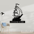 thumbnail image 5 of Handmadetneonsign Sailboat Metal Wall Art Light, Sailboat Metal Sign Wall Decor, House Metal Decor 59526, 5 of 5