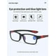 thumbnail image 3 of Men TR90 Anti-blue Light Square Reading Glasses Sport 1.0 1.5 2.0 2.5 3 3.5 4.0, 3 of 5
