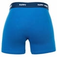 thumbnail image 3 of Happy Shorts Calzoncillos para Hombre, Paquete de 3 - Retro Jersey, Cintura con Logotipo Camouflage Azul L (Large), 3 of 7
