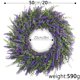 thumbnail image 3 of Corona artificial de primavera y verano para la puerta principal, adorno colgante de pared exterior para el hogar – Decoración floral resistente a la intemperie para porche, entrada o uso interior., 3 of 6