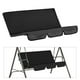 thumbnail image 3 of Funda para asiento de columpio, protección de ín para silla de columpio, protección para patio, hamaca, protector para banco, protector Negro Macarena Funda de asiento de columpio, 3 of 8