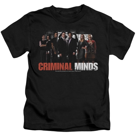 Criminal Minds - The Brain Trust - Juvenile Short Sleeve Shirt - 5/6