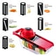 thumbnail image 4 of Rallador y Picador de Verduras Multifuncional Rojo, 4 of 5