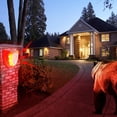 thumbnail image 4 of Solar Sound and Light Alarm Motion Sensor 110DB Sound Alert LED Flash Warning Strobe Security Alarm System for House Farm Villa, 4 of 8