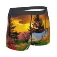 thumbnail image 3 of Disketp Fall Village Scenery Men'S Boxer Briefs,Soft And Breathable Cotton Underwear With Comfortflex Waistband, 3 of 9