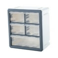 thumbnail image 4 of Lipstore Mini Drawer Organizer Desktop Storage Drawers Jewelry Storage Box Large Capacity 5 Lattices, 4 of 8