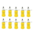 thumbnail image 2 of 10 conectores banana de 4 mm | para terminales de altavoz, altavoces, amplificadores y AV Amarillo, 2 of 9