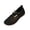 Black_008, variant on Domuza Women's Knit Mesh Square Toe Loafers, breathable slip-on flats with ankle strap, comfy for office and daily dressy wear. Beige 10(EU-43)