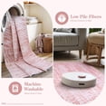 thumbnail image 5 of RUG ROBOT 8'x10' Abstract Large Area Rugs for Living Room, Soft Washable Pink Rugs for Bedroom, Non-Slip Modern Wave Striped Accent Carpet for Dining Room Kitchen, Pink, 5 of 9