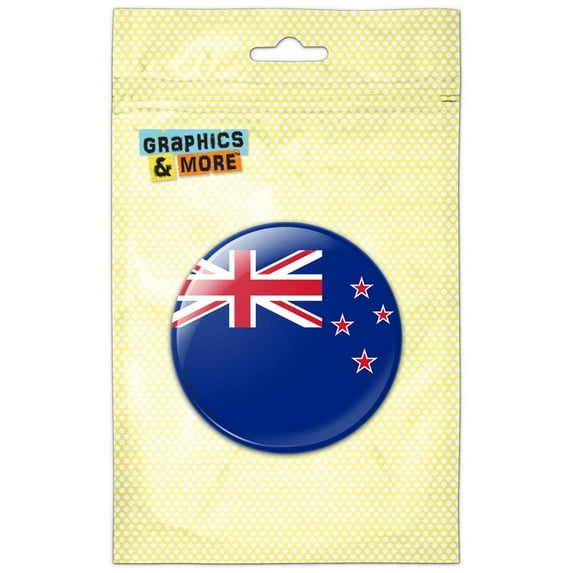 New Zealand National Country Flag Refrigerator Button Magnet