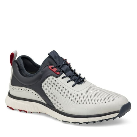 

Johnston & Murphy Men s XC4 H1-Luxe Hybrid Golf Shoes (White/Navy Full Grain 10)