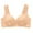 Khaki, variant on Darzheoy Wire-Free Bra for Women Fashion Plus Size Wire Free Comfortable Printing Push Up Hollow Out Bra Underwear Sport Bras for Women 42/95BC