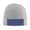 Gray, variant on Deep Blue And White Dots Winter Beanie Hats for Men Women Warm Cozy Knitted Cuffed Skull Cap Deep Heather