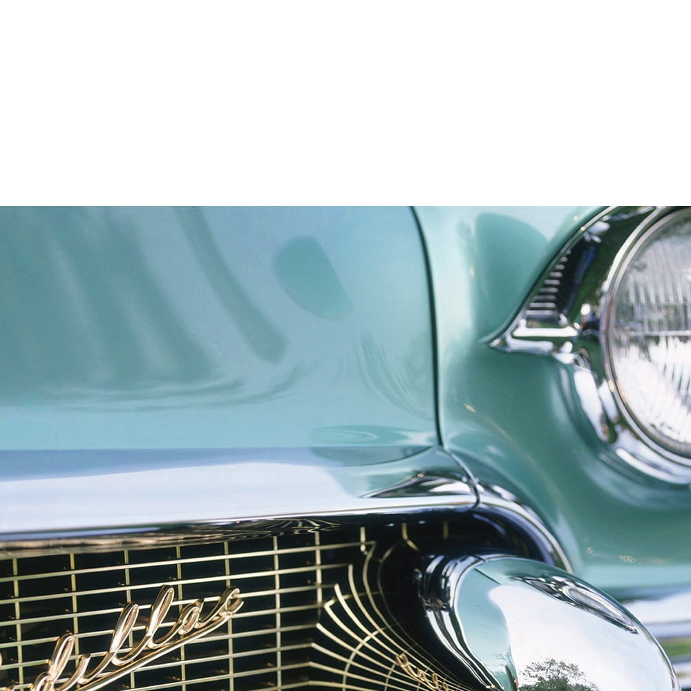 Classic Cadillac By Photographer Steven A. Heller - 14"X14" Canvas