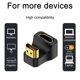thumbnail image 4 of Adaptador HDMI macho a hembra de 180 grados, compatible con salida HD de 8k a 60 Hz, portátil, sin retrasos, conversor plug and play con luz indicadora., 4 of 7