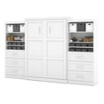 thumbnail image 4 of Bestar Pur Lit Escamotable Grand et 2 Unités de Rangement avec Tiroirs (136”) - Offert en 2 Couleurs, 4 of 11
