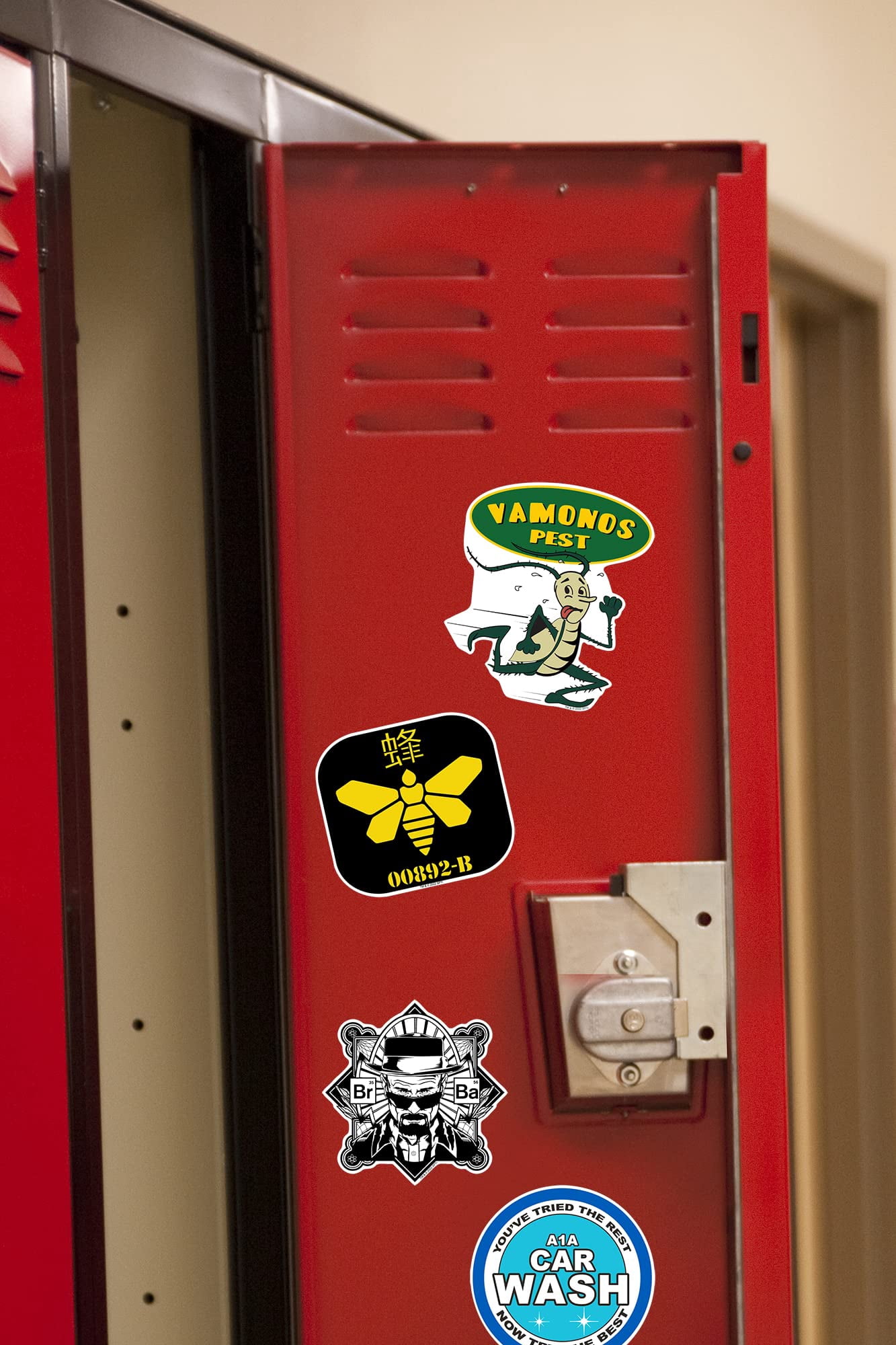 Breaking Bad 150 Count Vinyl Large Deluxe Stickers Variety Pack  Iconic TV Series Decals for Laptop, Water Bottle, Scrapbooking, Tablet, Indoor & Outdoor Use