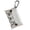 White, variant on Japanese Yen Coin Holder Organizers Travel Clear Keychain Coin Purse Compact Japanese Coin Dispenser Gifts for Women Men