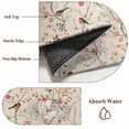 thumbnail image 5 of Area Rug 5'x7', Flowers Birds Non-slip Runner Rug Carpet for Bedside, Country Retro Botanical Floral Branches Washable Outdoor Indoor Area Rugs Mat for Entryway/Living Room/Bedroom/Kitchen/Office, 5 of 9