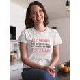 thumbnail image 2 of All Woman Are Created Equal 
But The Best Are Born In December Women White T-Shirt, Female Small, 2 of 4