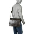 thumbnail image 6 of Le Donne Leather Distressed Leather Laptop Messenger DS-1009, 6 of 6