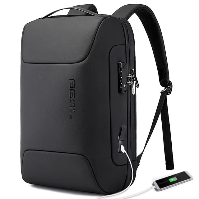 Mochila BANGE Antirrobo Business para portátil de 15,6 pulgadas con USB