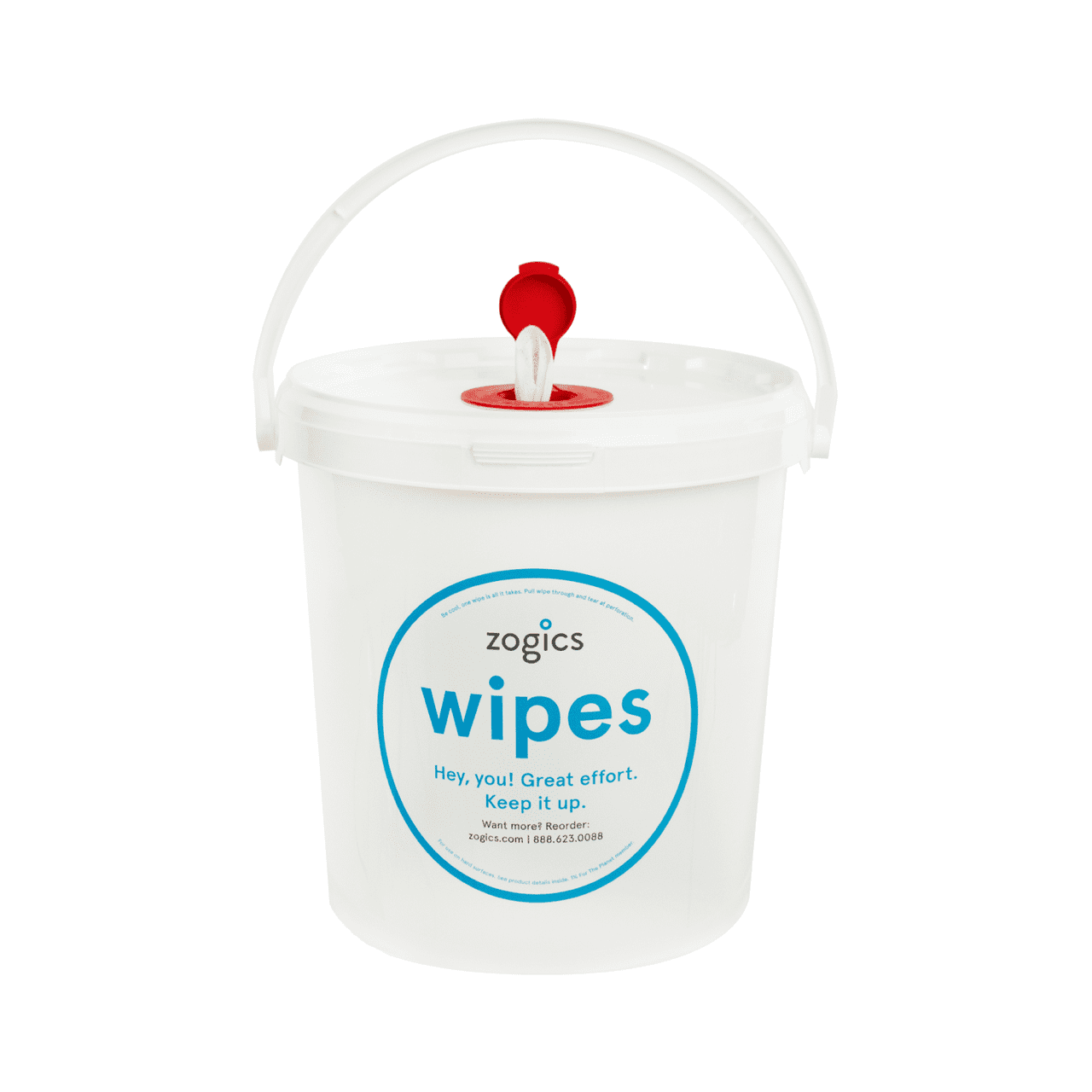 Zogics Gym Wipe Bucket Dispenser