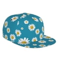 thumbnail image 2 of Goofa Daisies Flowers Printed Men's Baseball Cap,Straight Brim Hat,Golf Dad Hat,Versatile Style,Sun Protection Cap,Travel Hat, 2 of 9