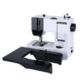 thumbnail image 3 of Domestic Sewing Machine Portable Handy Mini Overlock Knitting Start Button Electrec With Pedal Table, 3 of 5