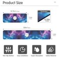thumbnail image 3 of Yayeee Faucet Mat for Kitchen Sink 14.7" Diatomite Long Splash Guard Pad, Galaxy Pattern, 3 of 7