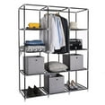 thumbnail image 3 of Ktaxon 4 Tiers 10 Cube Clothes Organizer Clothes Wardrobe Waterproof Fabric Storage Closet, 3 of 6