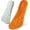Orange, variant on 2 Pairs Stepps Insoles for Men Women, Massage Insole, Enhanced Arch Support & Cushioned Comfort, Breathable Memory Foam, Fits All Shoe Types