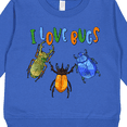 thumbnail image 3 of Inktastic I Love Bugs Toddler Sweatshirt, 3 of 4