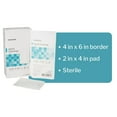 thumbnail image 3 of McKesson Island Dressing, Non-Adherent Gauze Pad for Wound Care, 4 in x 6 in, 25 Count, 1 Pack, 3 of 12