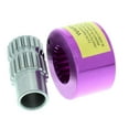 thumbnail image 6 of Aluminum Quick Release Steering Wheel Hub, 3/4 Inch Splined, Push Button Release, Billet Aluminum with Steel Sleeve, Purple Anodized Finish, Easy Removal for Race Cars, 6 of 9