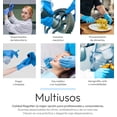 thumbnail image 3 of Guantes De Nitrilo Libre De Latex Sin Polvo Modelo Azul 100pz, 3 of 4