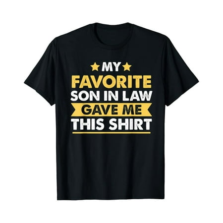 Vintage Mens Funny Gag Gifts For Father In Law From Son In Law Step Dad T-Shirt Size S-5Xl Best Birthday Gifts