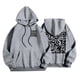 thumbnail image 4 of Sudadera con capucha para hombre, informal, a la moda, con estampado, de manga larga, con bolsillo, de poliéster, 4 of 5