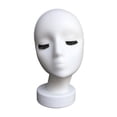 thumbnail image 2 of figatia Female Mannequin Head Display Model Holder Manikin Display Stand for A, 2 of 9