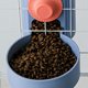 thumbnail image 5 of Jaula para mascotas, dispensador de agua suspendido, colgante, botella de agua automática para mascotas, tazón para gatos, perros, conejos, neblina azul, 5 of 6