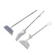 thumbnail image 1 of Billuyoard Herramientas de limpieza para el hogar: resistente al viento, fácil de limpiar, juego de barrido de pie plegable Suministros de limpieza para el hogar conjunto gris y blanco, 1 of 6