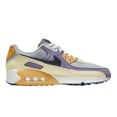 thumbnail image 2 of Men's and Big Kid's Nike Air Max 90 NRG Ct Purple/Black-Lemon Drop (DC6083 500) - 6.5, 2 of 8